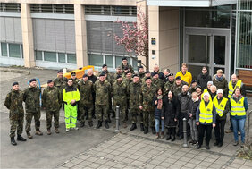 „Engagiert für Rheinbach“ – Stadtverwaltung und Bundeswehr beteiligen sich gemeinsam an der Aktion „Wir räumen den Kreis auf“