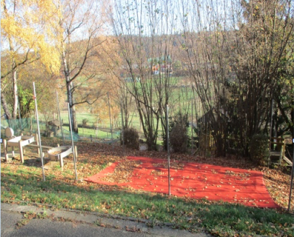 Gartenbereich der Kita Schatzinsel der Stadt Rheinbach