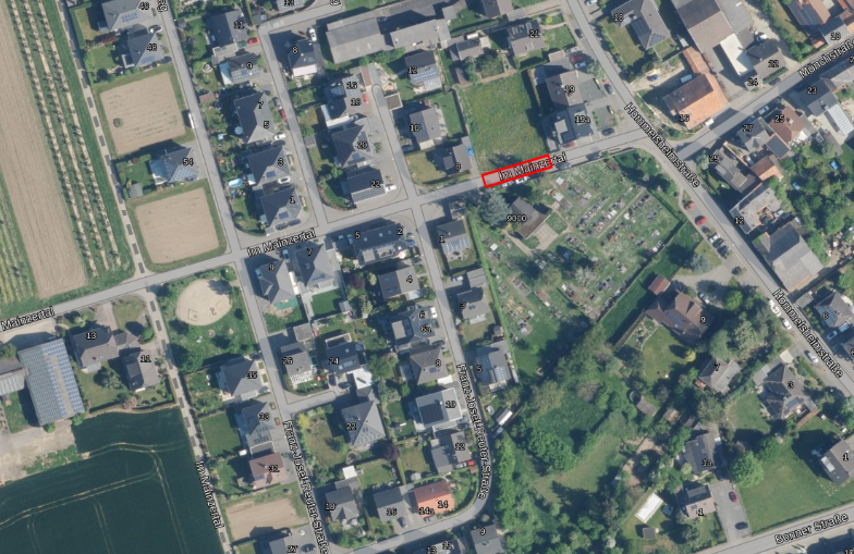 Straßensperrung in Rheinbach-Flerzheim, Im Mainzertal (vor Hausnummer4-6) Straßensperrung in Rheinbach-Flerzheim, Im Mainzertal (vor Hausnummer4-6)