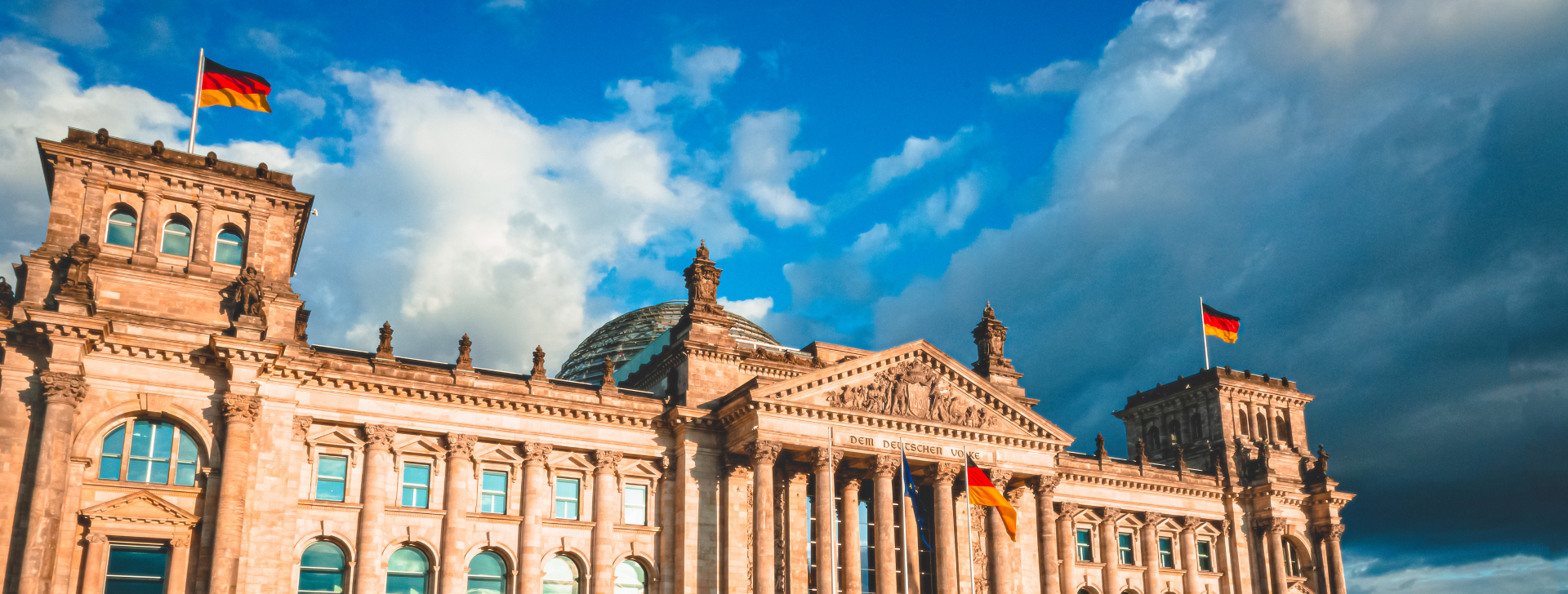 Das Reichstagsgebäude in Berlin